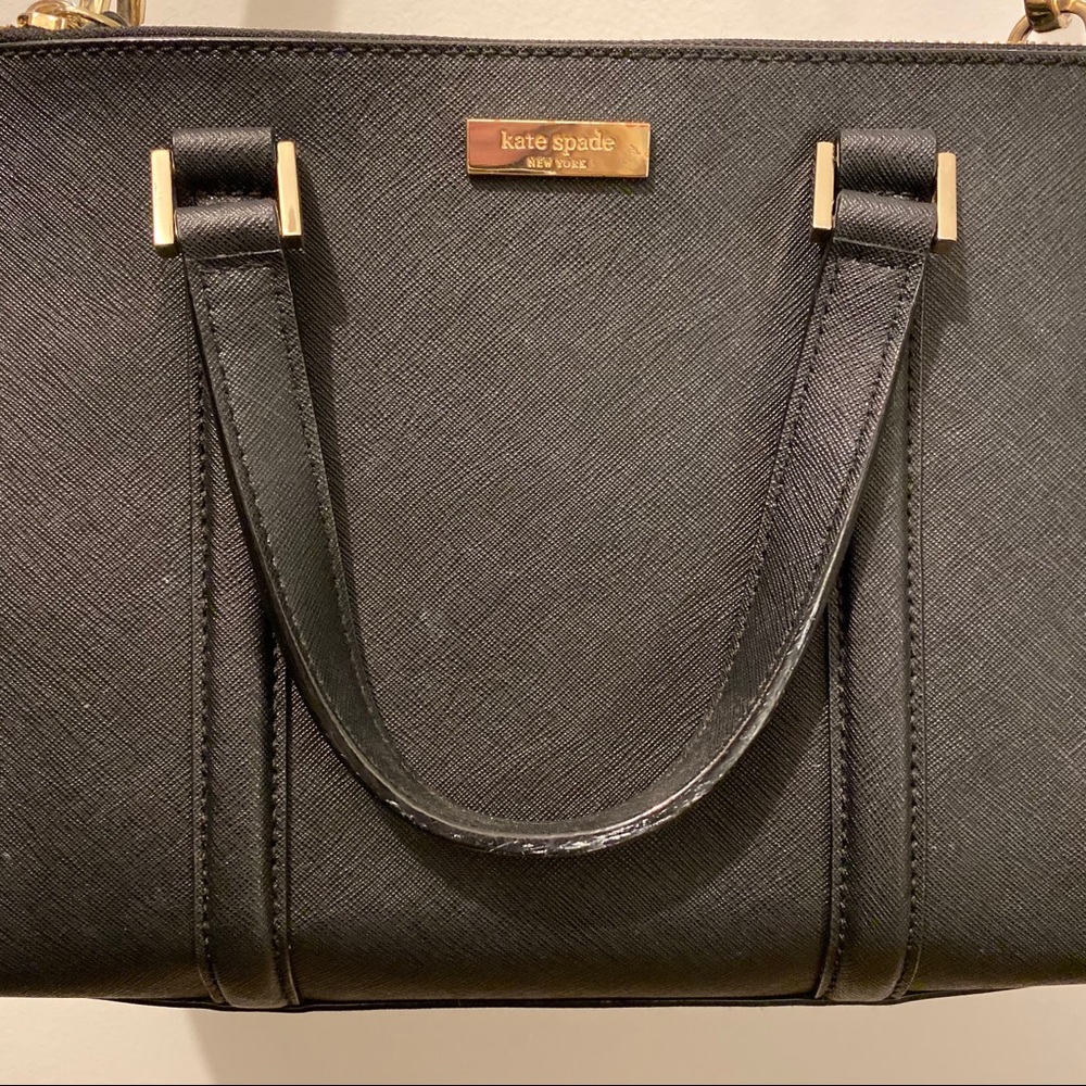 Kate Spade Black Satchel - Picture 3 of 8